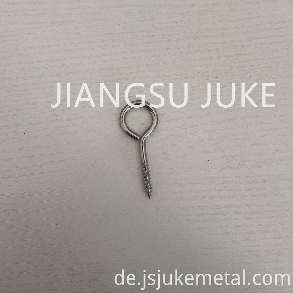 1 Stainless Steel Lag Eye Bolt Jpg